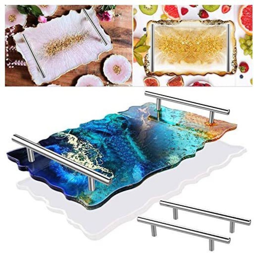 BBita Resin Tray Molds, Rolling Tray Molds for Resin with 1pcs Geode Tray  Silicone Mold & 2pcs Tray Handle for Resin, Organize - Resin Tray Molds, Rolling  Tray Molds for Resin with